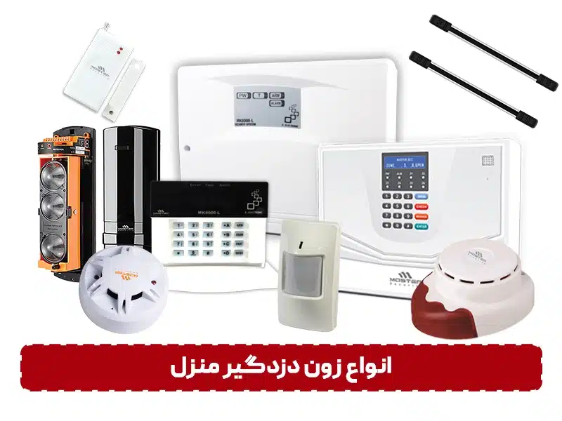 زون دزدگیر اماکن چیست؟ انواع زون دزدگیر منزل