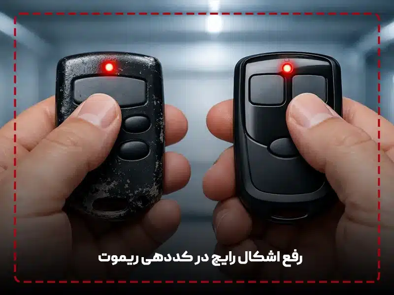 رفع اشکال رایج در کددهی ریموت