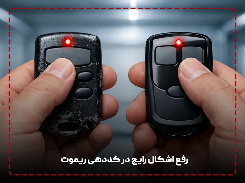 رفع اشکال رایج در کددهی ریموت