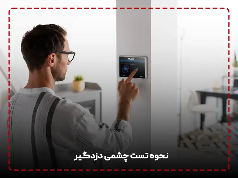تست چشمی دزدگیر