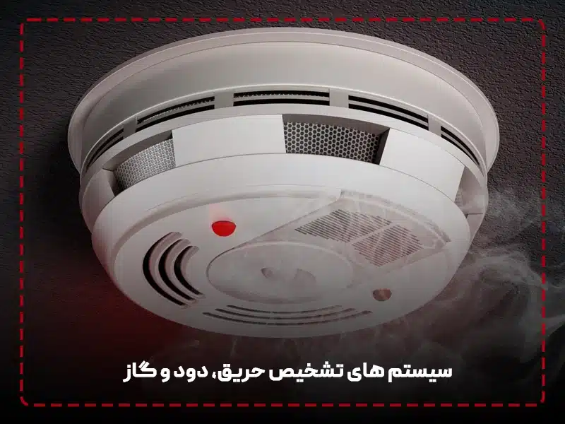 سیستم‌ های تشخیص حریق، دود و گاز
